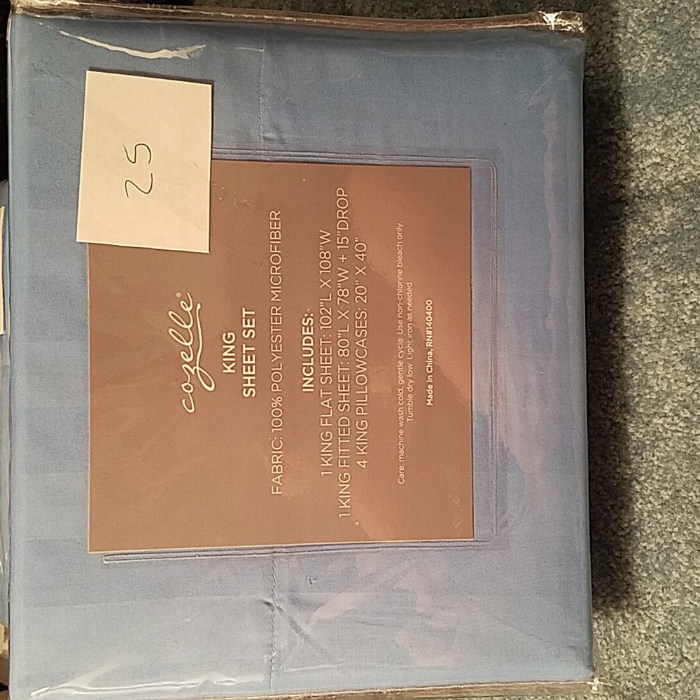 Corelle King Sheet Set